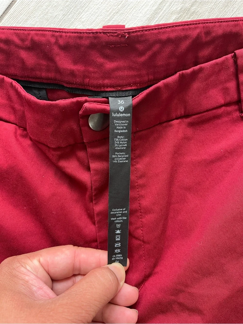 lululemon athletica tailored flat